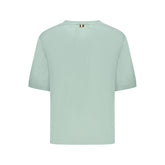 K-WAY Green Cotton Women T-Shirt